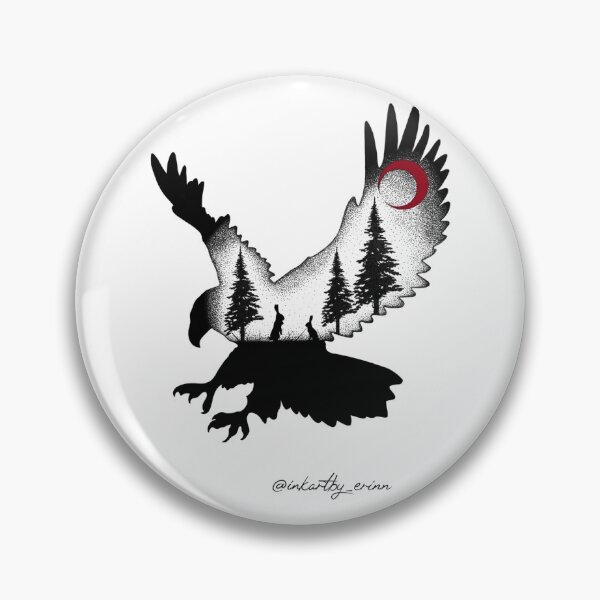 Item preview, Eagle and rabbits designed and sold by Inkartby-Erinn.