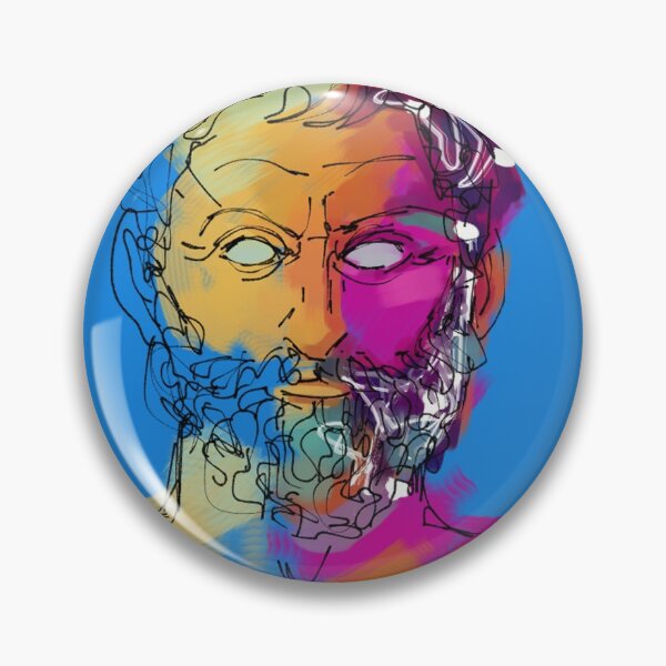 Item preview, Thales of miletus drawing designed and sold by KennyLucky.