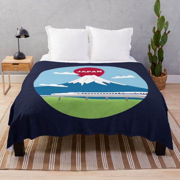 Item preview, Shinkansen Bullet Train Speeding Past Mt Fuji designed and sold by JonesyDave.