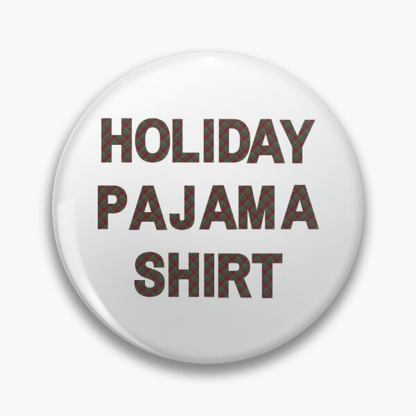 Artikelvorschau, Plaid Holiday Pyjama Shirt entworfen und verkauft von LiveAndGlow.