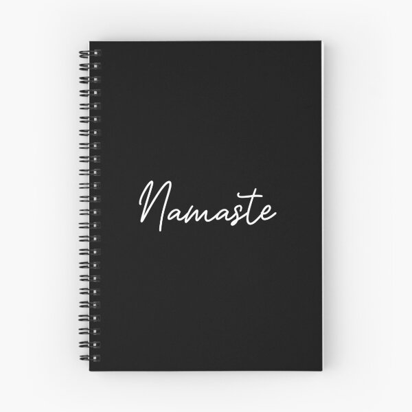 Item preview, Namaste white text designed and sold by Ludovic Geusa.