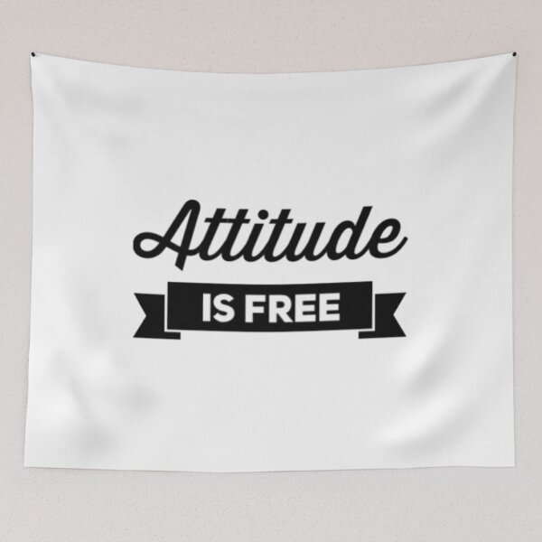 Item preview, Attitude Is Free designed and sold by Artistive.