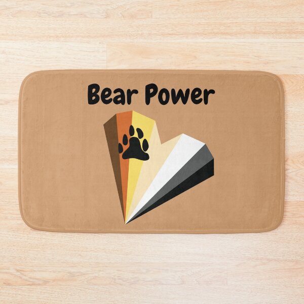 Item preview, Bear Power - Gay Bear Pride Heart designed and sold by fabulouslygay.