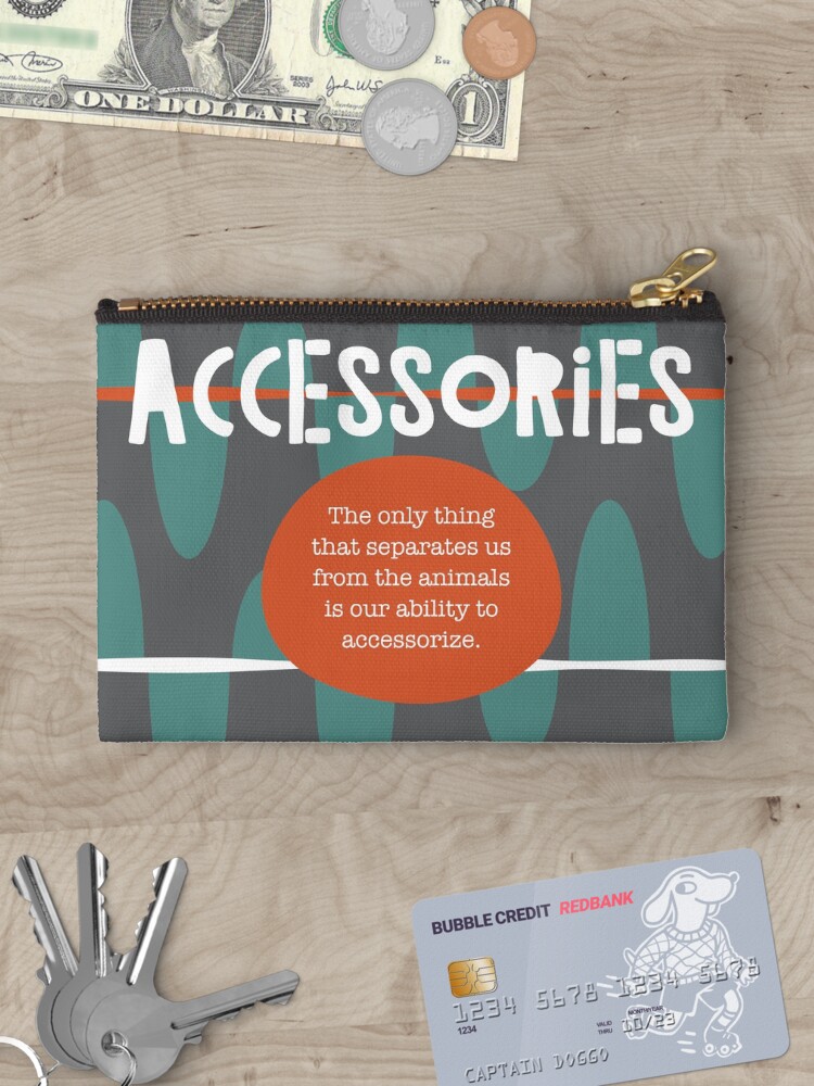 Thumbnail 3 of 4, Zipper Pouch, Our Ability to Accessorize designed and sold by 6256design.