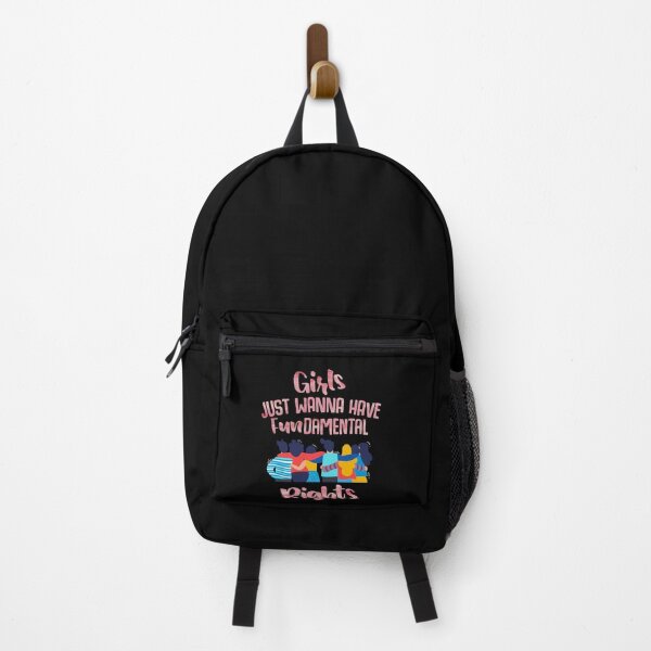 Item preview, Girls Just Wanna Have Funddamental Human Rights designed and sold by Dressed For Duty.