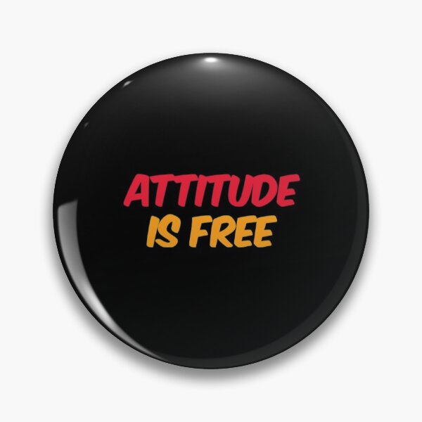 Item preview, Attitude Is Free designed and sold by Artistive.