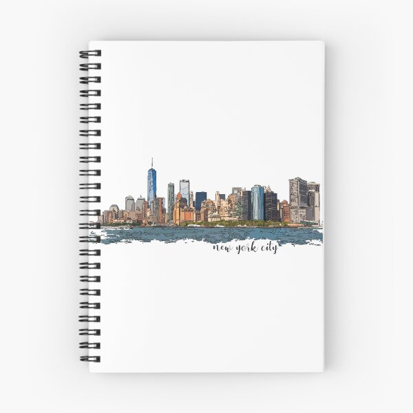 Item preview, New York City Skyline Outline designed and sold by kosmickow.
