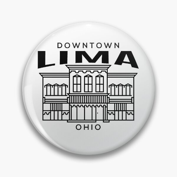 Artikelvorschau, Innenstadt von Lima OH entworfen und verkauft von HalpinDesign.