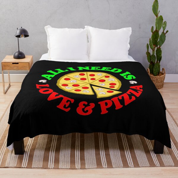 Item preview, All I Need Is Love And Pizza designed and sold by bonmotto.