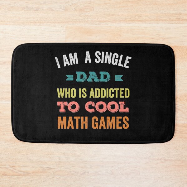 Item preview, I Am A Single Dad Addicted To Cool Math Games designed and sold by prehokage.