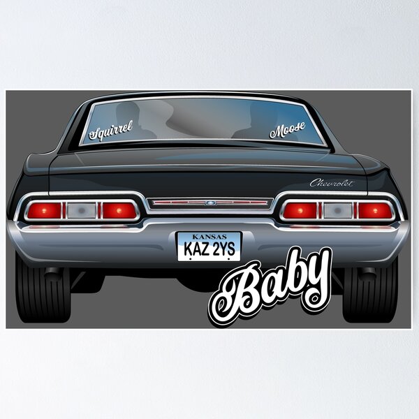 Item preview, Supernatural Impala - Baby designed and sold by bjcoving.