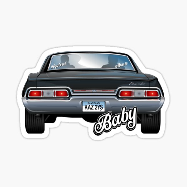 Item preview, Supernatural Impala - Baby designed and sold by bjcoving.