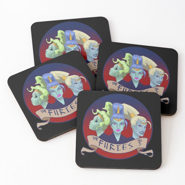 Item preview, the Furie Sisters  designed and sold by Lexolasart.