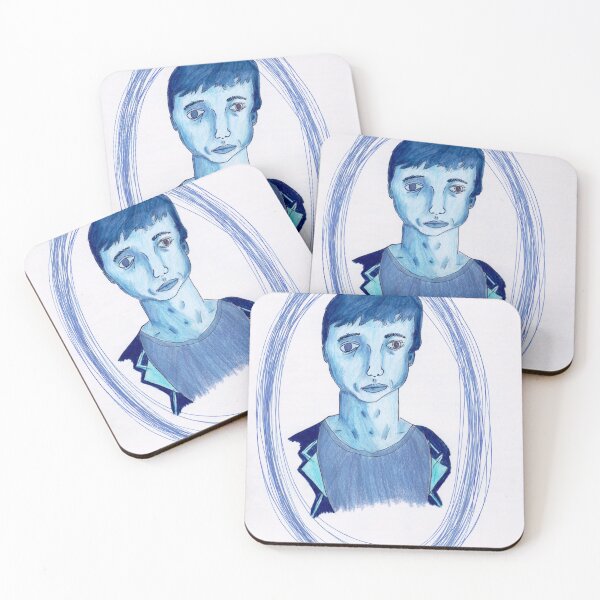 Item preview, Disintegral in Blue designed and sold by eerankin.