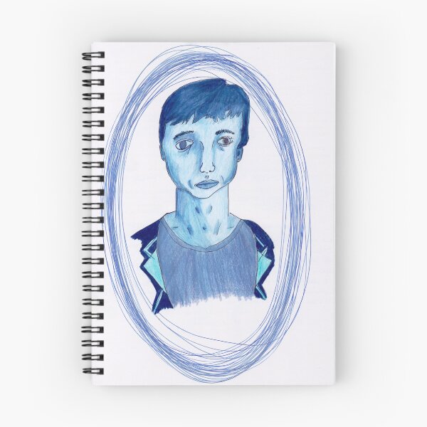 Item preview, Disintegral in Blue designed and sold by eerankin.