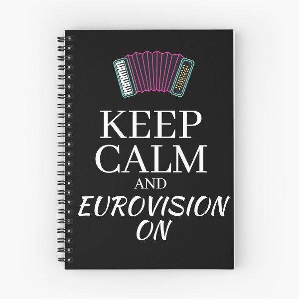 Item preview, Keep Calm and Eurovision On - Accordion - White - Version 2 - Original by Boo-da-chay designed and sold by Boo-da-chay.