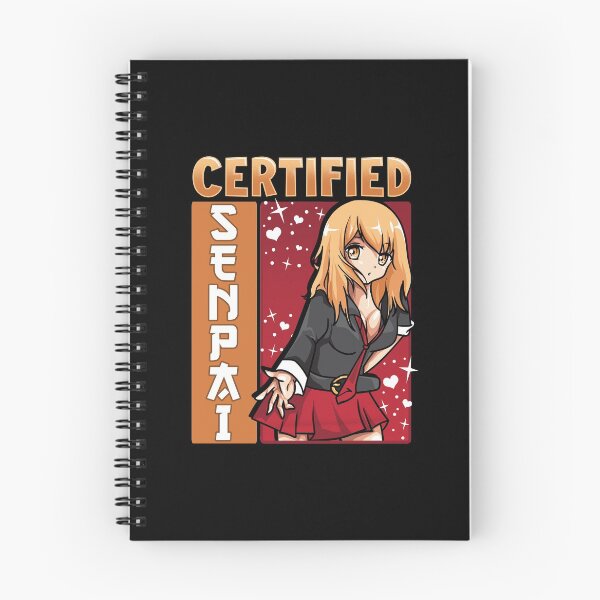 Item preview, Certified Senpai Aesthetic Anime Waifu Kawaii Girl designed and sold by perfectpresents.