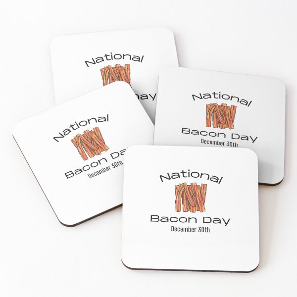 Item preview, National Bacon Day December 30 designed and sold by ModkMerch.