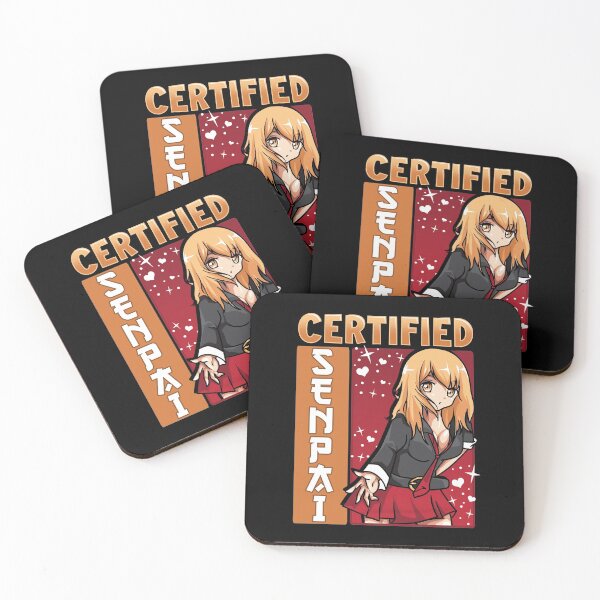 Item preview, Certified Senpai Aesthetic Anime Waifu Kawaii Girl designed and sold by perfectpresents.