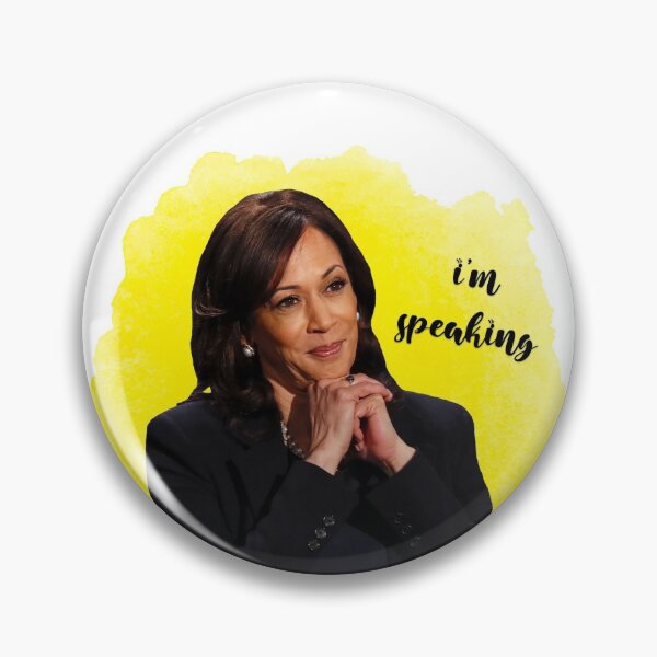 Item preview, Kamala Harris "I'm Speaking" Watercolor designed and sold by itsmebecca.