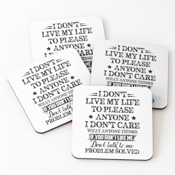 Item preview, I Don't Live My Life To Please Anyone designed and sold by hasanmasud.