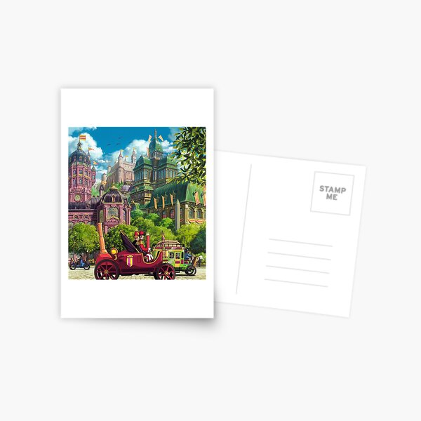 Howls Royal Town Postcard