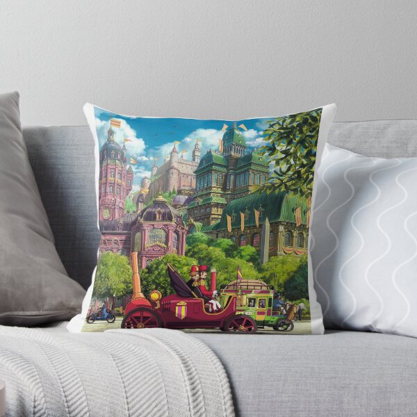 Hurle la ville royale Coussin