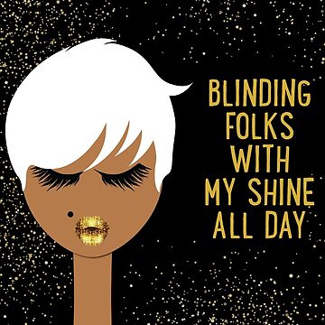 Artwork thumbnail, Blinding Folks with Glitter by 6256design