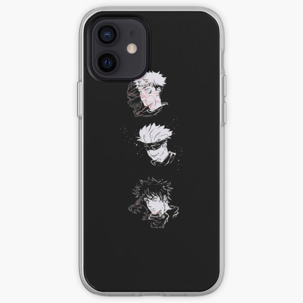 Jujutsu Trio Jujutsu Kaisen Combat de sorcellerie Coque souple iPhone