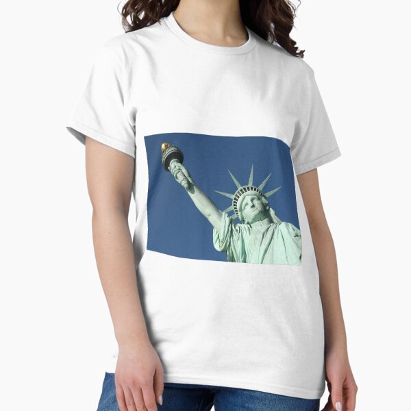 Close up of Statue of Liberty Classic T-Shirt