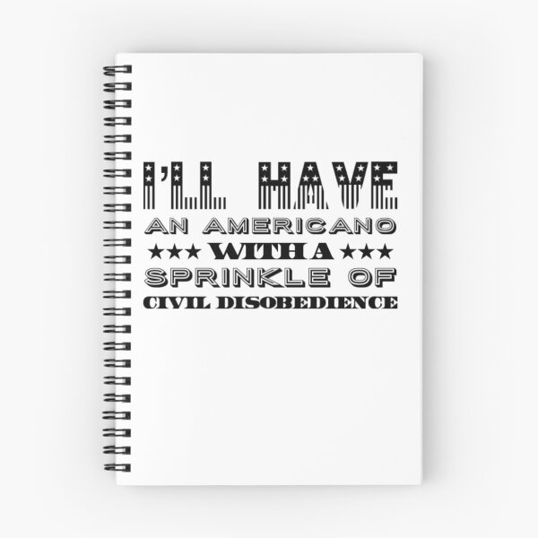Item preview, I'll have an Americano with a sprinkle of Civil Disobedience designed and sold by NextStopMT.