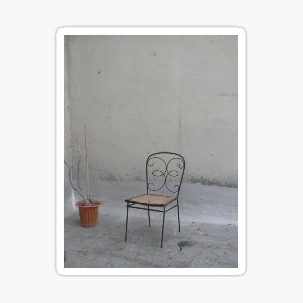 Lone Chair Sticker