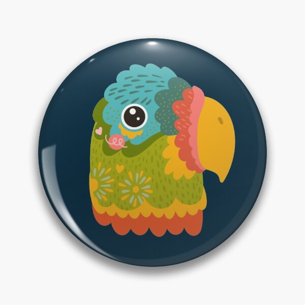 Item preview, Bold Parrot designed and sold by PetiteMarket.