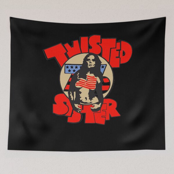 Artikelvorschau, flag america ist mit twister band schwester retro aufgewachsen entworfen und verkauft von bitchcoin1211.