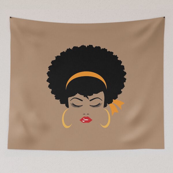 Item preview, Natural Woman Afro Floor Pillow designed and sold by IAmLisaMaria.