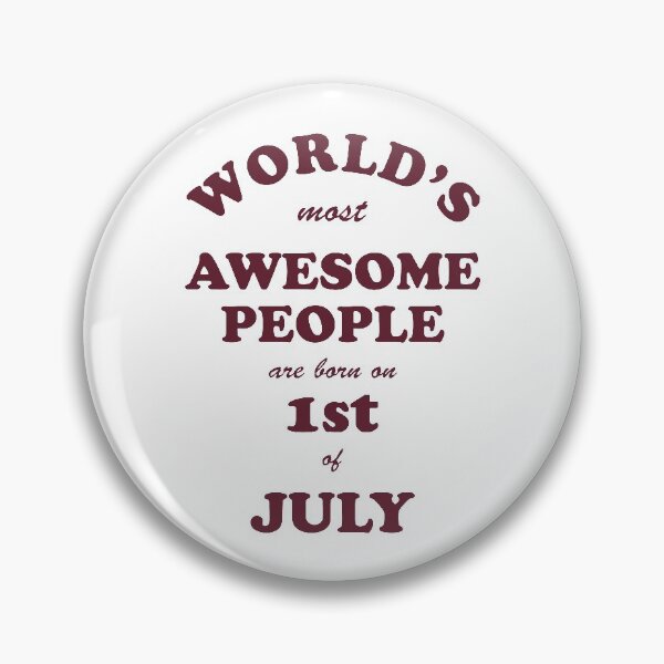 Artikelvorschau, Awesome People werden am 1. Juli geboren entworfen und verkauft von beloknet.