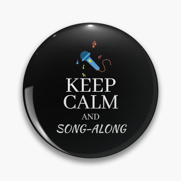 Item preview, Keep Calm and Song-Along - Eurovision - White - Version 1 - Original by Boo-da-c designed and sold by Boo-da-chay.
