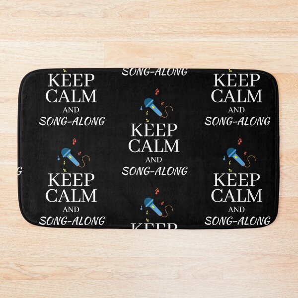 Item preview, Keep Calm and Song-Along - Eurovision - White - Version 1 - Original by Boo-da-c designed and sold by Boo-da-chay.