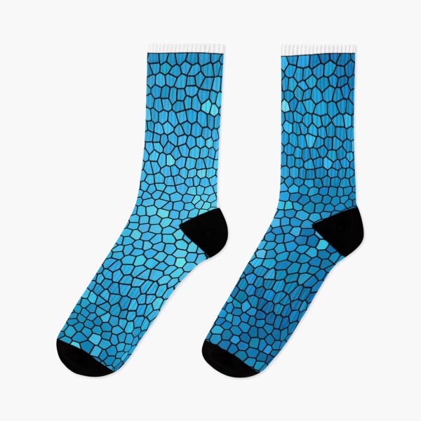 Item preview, Pale blue aqua color stained glass pattern designed and sold by FranWest.