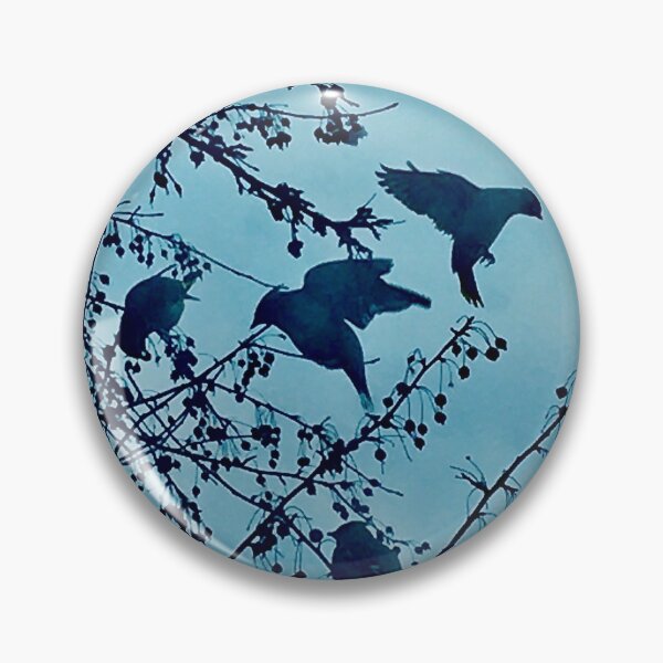 Item preview, Flock of Waxwings  designed and sold by sandpiperstudio.