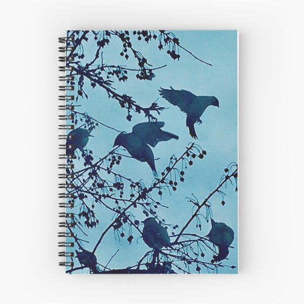 Item preview, Flock of Waxwings  designed and sold by sandpiperstudio.