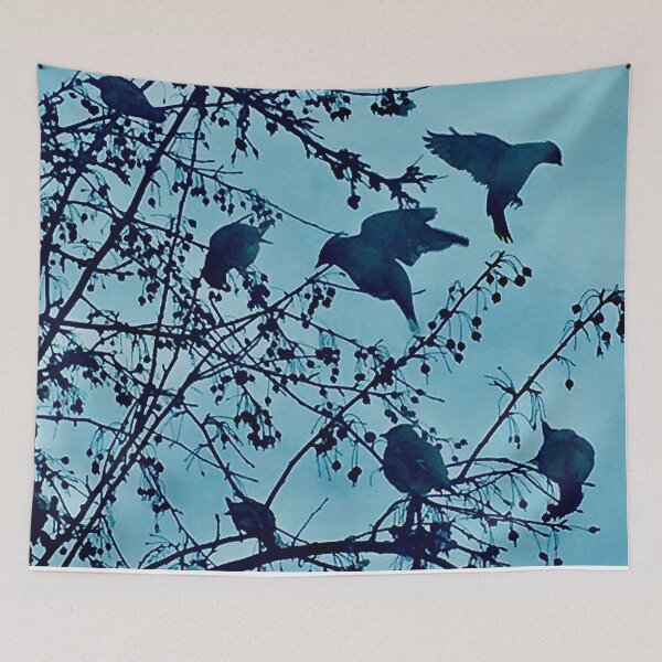 Item preview, Flock of Waxwings  designed and sold by sandpiperstudio.