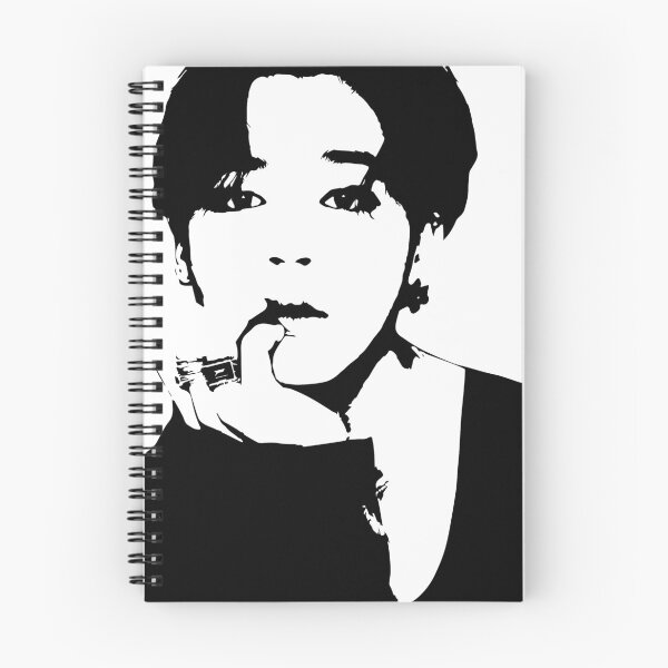 Item preview, Jimin - black and white designed and sold by GudeDesigns.
