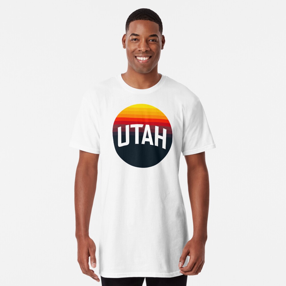 Utah Basketball City Jersey Sticker for Sale by sportsign