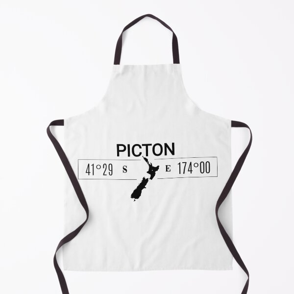 Item preview, PICTON-New Zealand-Coordinates-Map-Sign designed and sold by LatitudeNZ.