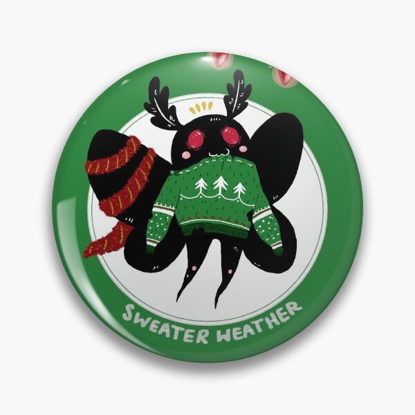 Item preview, Festive Sweater Mothman designed and sold by KBMasquerade.