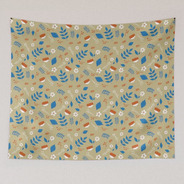 Item preview, Peaceful Plant Pattern designed and sold by Tintadesigns.