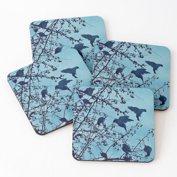 Item preview, Flock of Waxwings  designed and sold by sandpiperstudio.