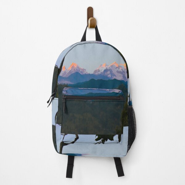 Item preview, Glacier blue mountain view designed and sold by Mariolangstieh.