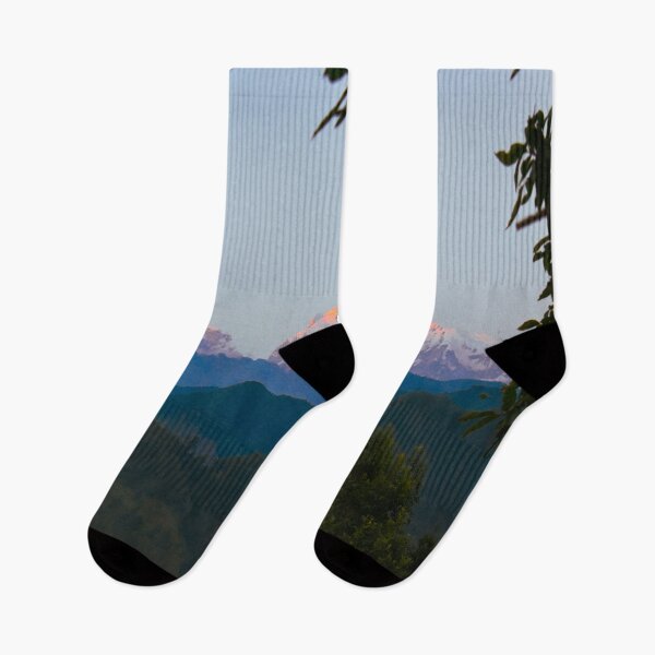 Item preview, Glacier blue mountain view designed and sold by Mariolangstieh.
